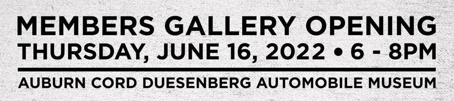 Luster Exhibit - Members Gallery Opening at the Duesenberg Museum, June16, 2022