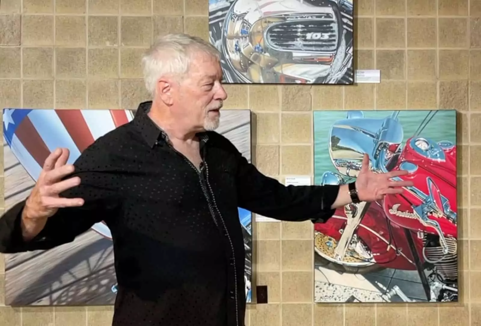A.D. Cook Interview at ACDAM by WPTA21 News