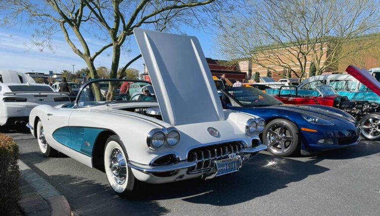 1962 Corvette at Cars & Coffee, Las Vegas, NV