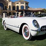 1954 Corvette with 2023 C8