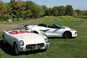 1953 & 2023 Corvettes at Southern Highlands Golf Club