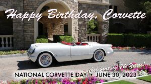 Happy birthday, Corvette 2023