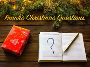 Frank Mallinder's Christmas Questions 2023