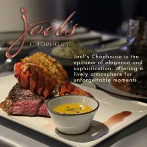 Surf and Turf at Joel's Chophouse Las Vegas