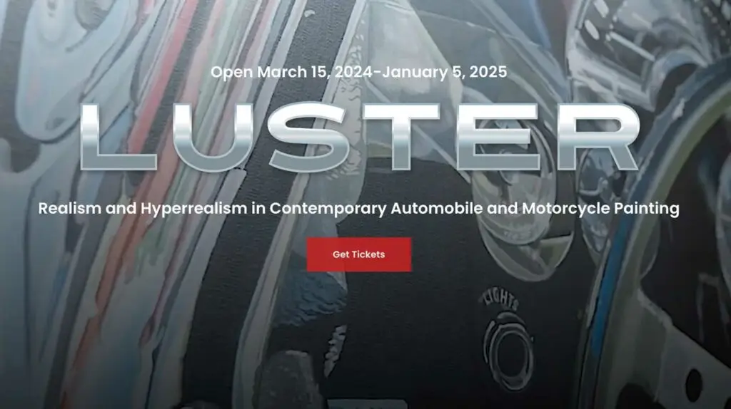 LUSTER Exhibit at Corvette Museum, March 15, 2024 - Jan 5, 2025