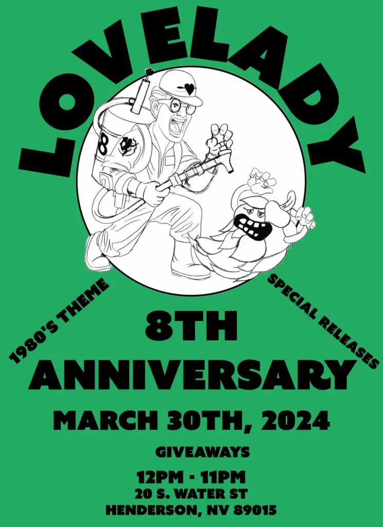 Lovelady 8th Anniversary Flyer, 2024