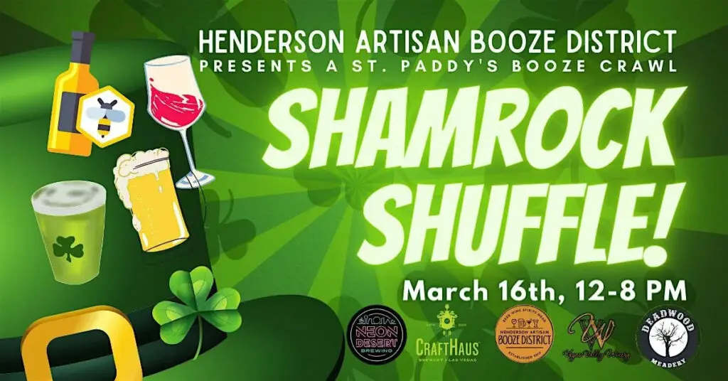 Shamrock Shuffle at the Henderson Artisan Booze District