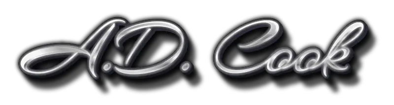 A.D. Cook Logo - chrome version