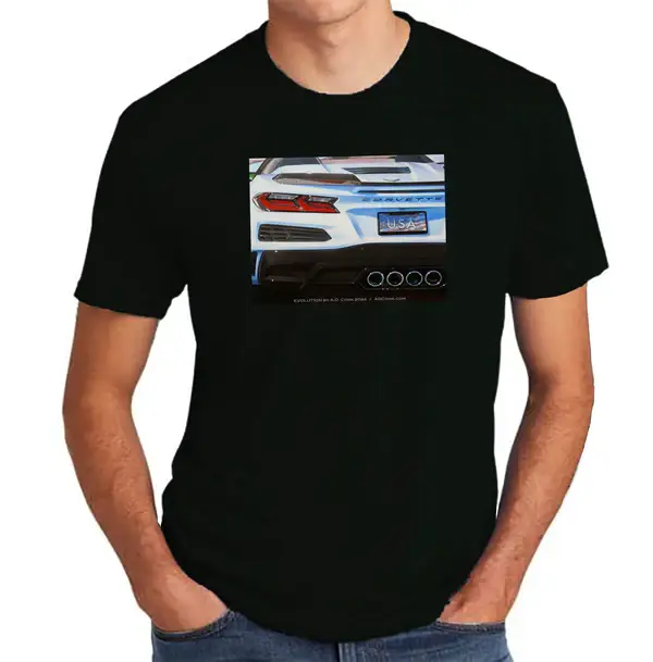 2023 Corvette T-shirt by A.D. Cook
