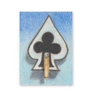 Spade Club ACEO Card